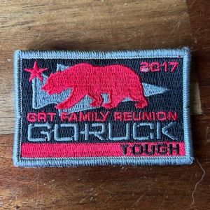 GORUCK California Reunion Tough & Light patches